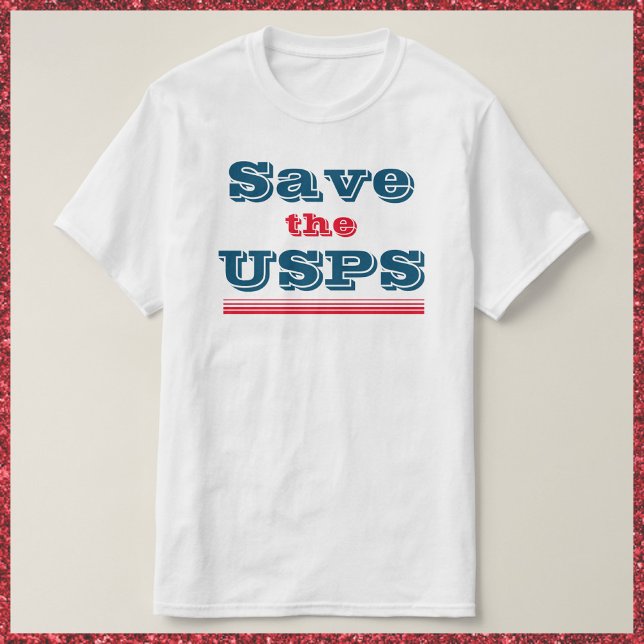 Save the USPS T-Shirt (Creator Uploaded)