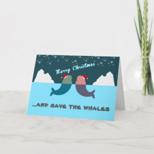 Save the wahles christmas greeting card