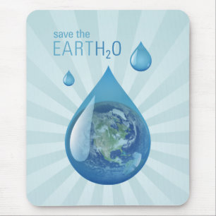 Save The Water mousepad
