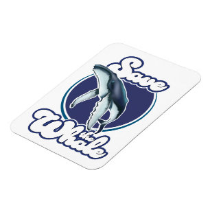 Save the Whale Magnet
