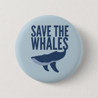 Save the Whales Button