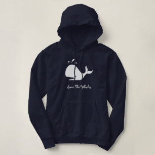 SAVE THE WHALES HOODIE