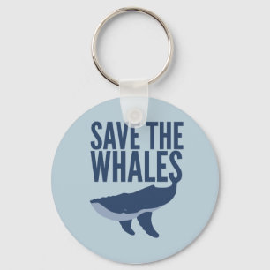 Save the Whales Keychain