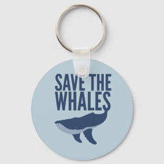 Save the Whales Keychain