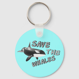 Save the Whales Keychain