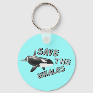 Save the Whales Keychain
