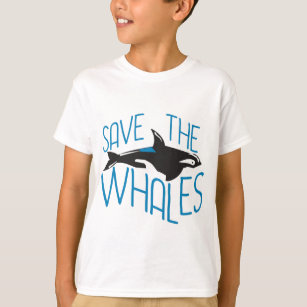 Save the Whales Kids T-Shirt