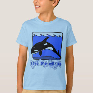 Save the Whales Orcas Products T-Shirt