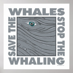 Save the Whales Poster