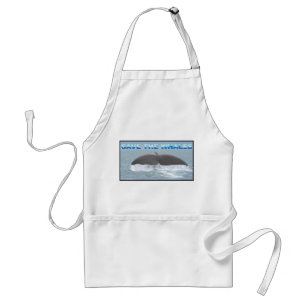 Save the Whales Standard Apron