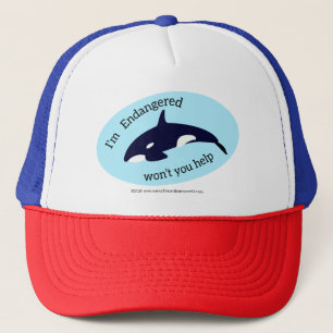 Save the Whales Trucker Hat