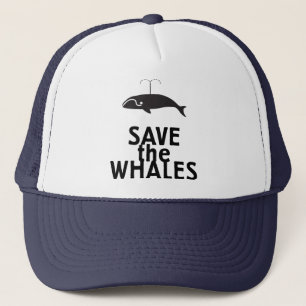Save the Whales Trucker Hat