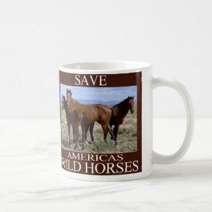 Save the Wild Horses Coffee Mug