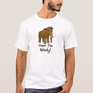 "Save The Wooly" Wooly Mammoth T-Shirt