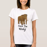 "Save The Wooly" Wooly Mammoth