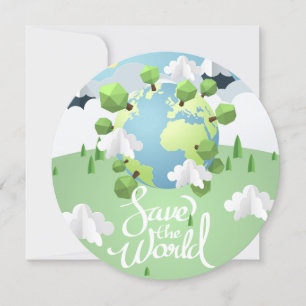 save the world invitation