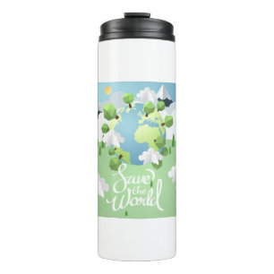 Save the world thermal tumbler