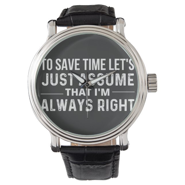 save time watch (Front)