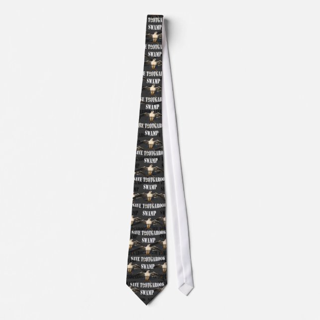 Save Tootgarook Swamp Logo Tie (Front)