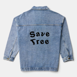 Save Tree Denim Jacket