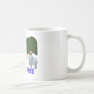 Save trees coffee mug