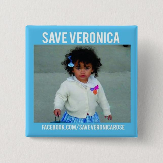 Save Veronica Button (Front)