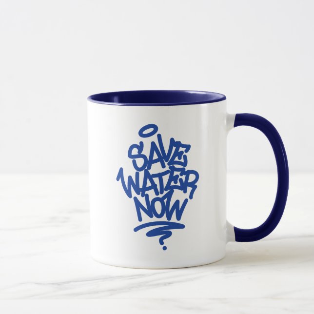 Save Water Now Mug (Right)