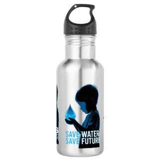 Save Water Save Future 532 Ml Water Bottle
