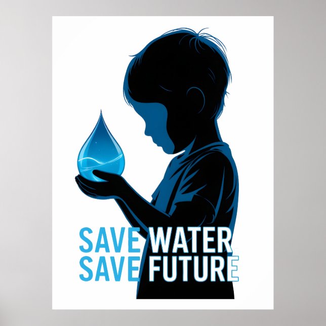 Save Water Save Future Poster (Front)