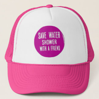 save water trucker hat