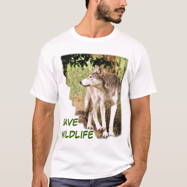 SAVE WILDLIFE T-Shirt (Front)
