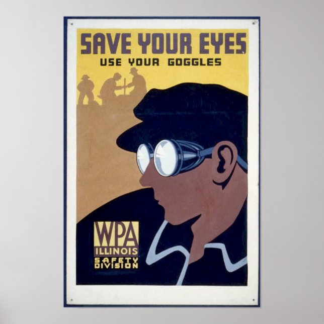Save Yor Eyes - Use Your Goggles Poster (Front)