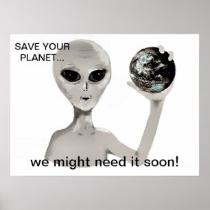 Save Your Planet Poster