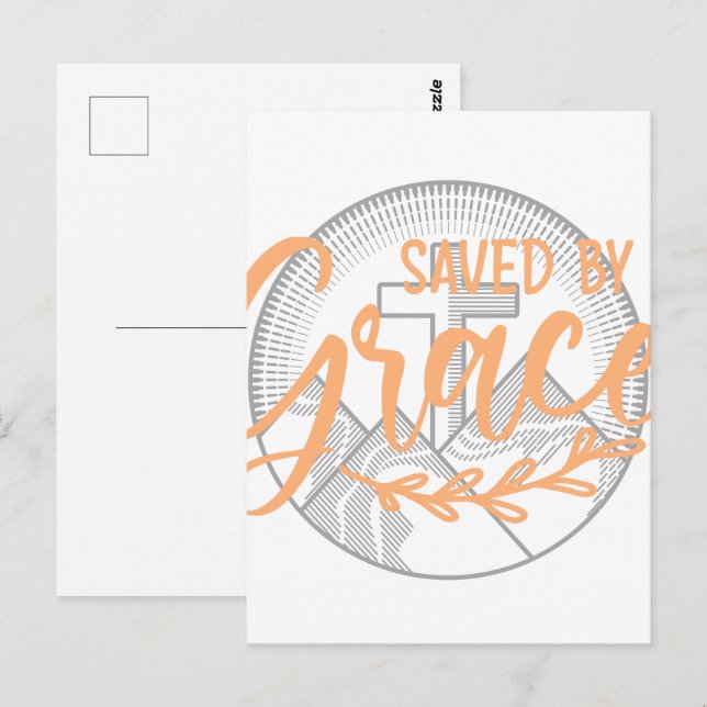 SAVED BY GRACE POSTCARD (Front/Back)