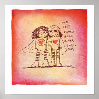 saved each other poster