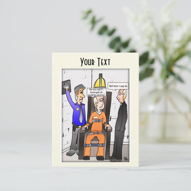 Saved Pale Yellow Postcard (Standing Front)