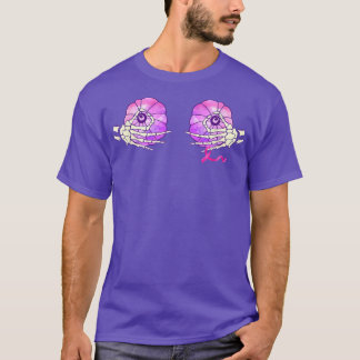 SaveHalloween Fall Autumn Breast Cancer Awareness  T-Shirt