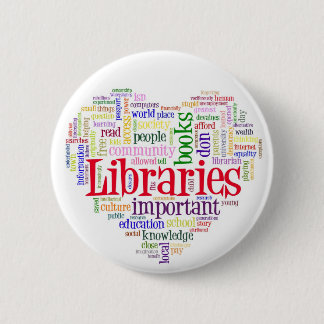 Savelibraries 6 Cm Round Badge