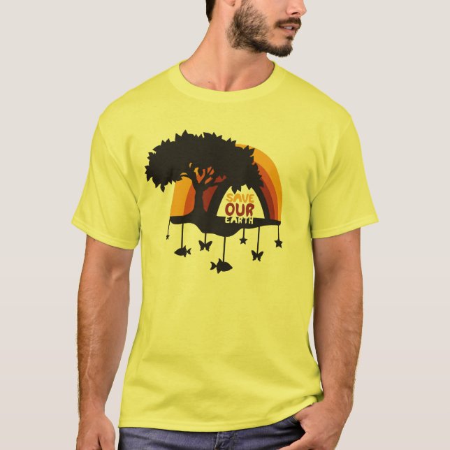 saveourearth T-Shirt (Front)