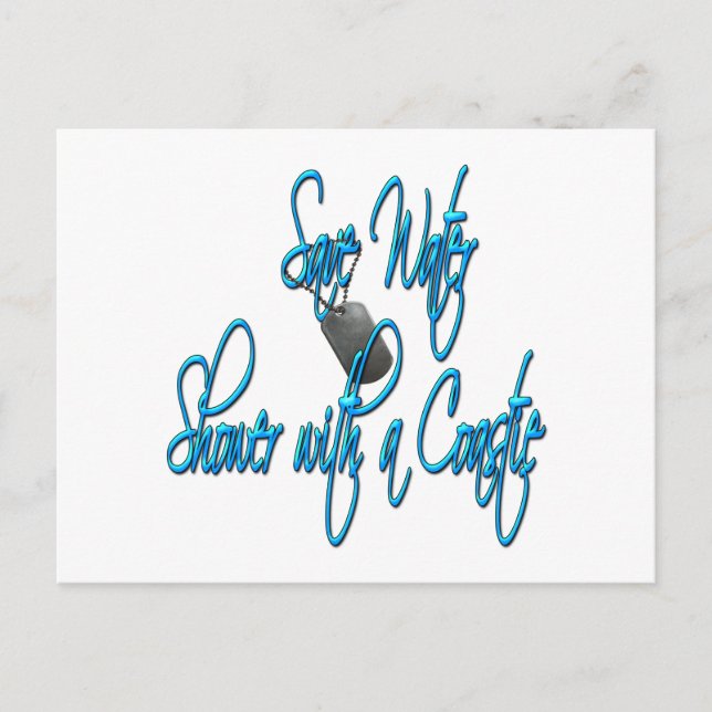 savewatercoastie2 postcard (Front)