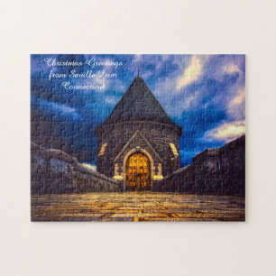 Saville Dam Connecticut. Jigsaw Puzzle