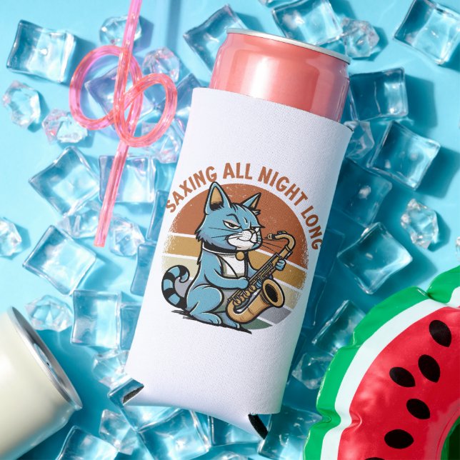 Saving All Night Long - For Saxophone players Seltzer Can Cooler (In Situ Summer)