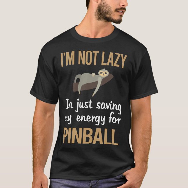 Saving Energy Pinball T-Shirt (Front)