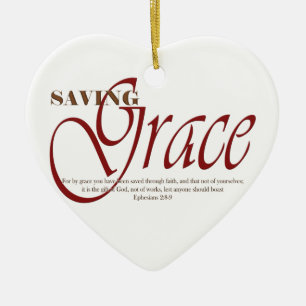 Saving Grace Ceramic Ornament