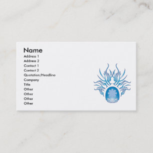 Saving Lives Skull Business Card