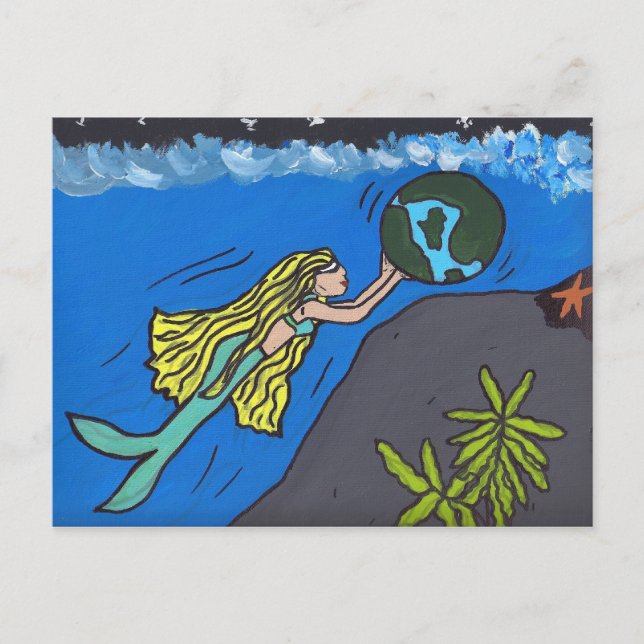 SAVING OUR PLANET POSTCARD (Front)