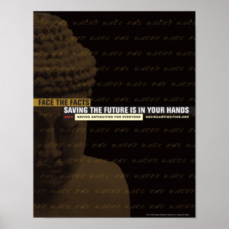 Saving the future is in your hands poster
