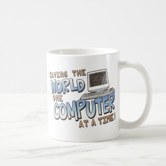 Saving theWorld Coffee Mug (Right)