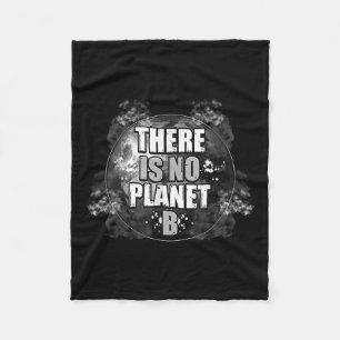 Saving World Environmental Protection Only No Othe Fleece Blanket