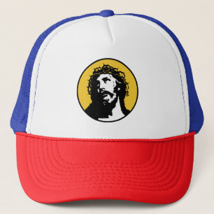 Savior The Way The Truth nd The Life White Trucker Hat